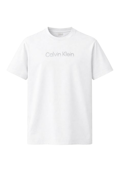 T-shirt Calvin Klein in cotone  Bianca Calvin Klein | LV04LF813GYAF