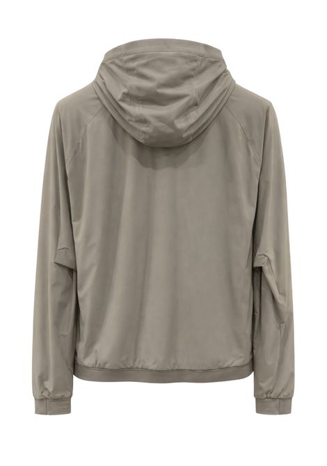 DUNOGiubbino uomo in tessuto tecnico stretch con cappuccio  Tortora Duno | ELRIC TREVI274