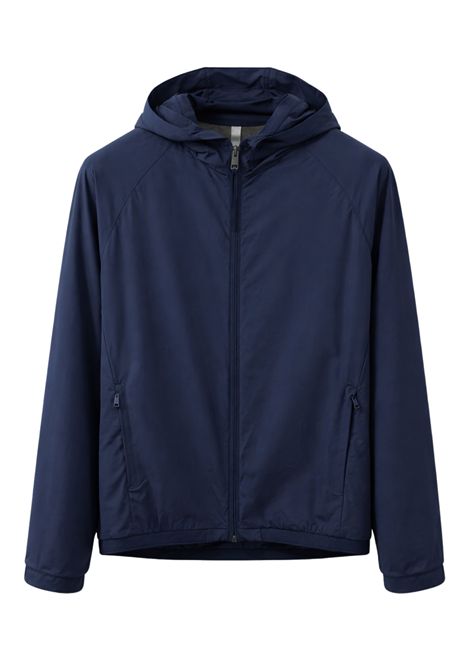 DUNO  Echo TreviGiubbino tecnico con cappuccio  Blu Scuro Duno | ELRIC TREVI861