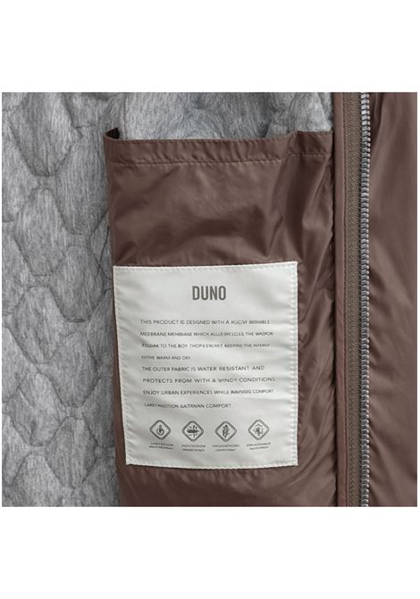 DUNO  Giubbino trapuntato con cappuccio Duno | FANNY OERDA213