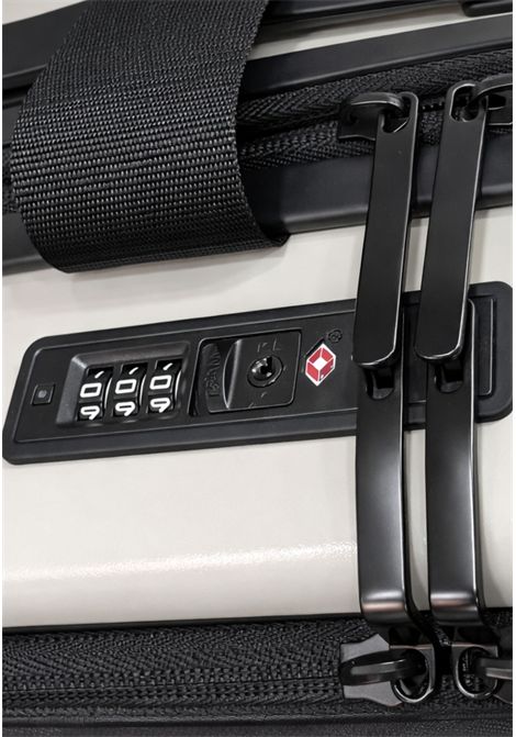 Trolley cabin piccolo Beige Hardshell con serratura TSA Duno | VOYAGE LAZZARO DOLO196