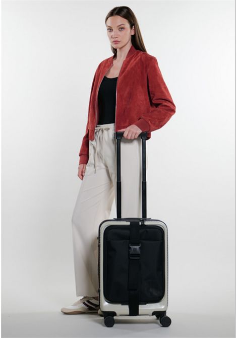 Trolley cabin piccolo Beige Hardshell con serratura TSA Duno | VOYAGE LAZZARO DOLO196