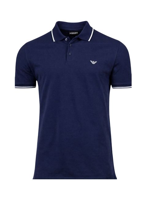 Emporio Armani  Polo uomo in cotone piqué EMPORIO ARMANI | EM0001380 AF20424UB102