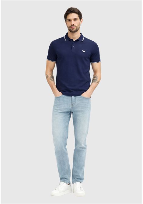 Emporio Armani  Polo uomo in cotone piqué EMPORIO ARMANI | EM0001380 AF20424UB102