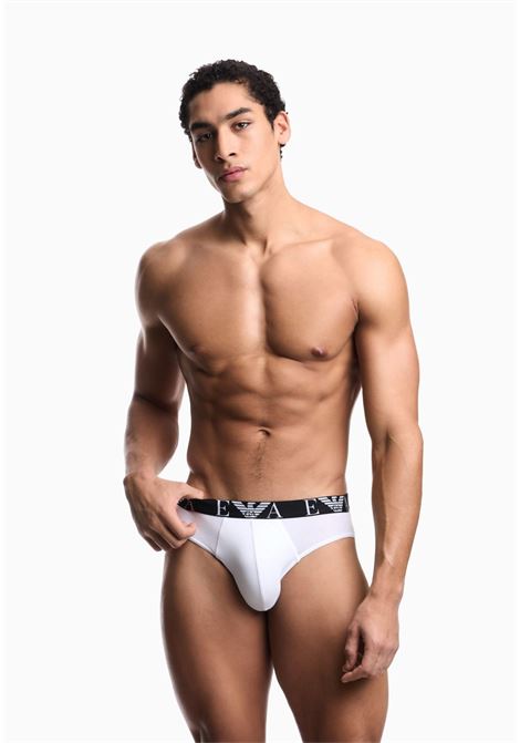 EMPORIO ARMANI  Pack 3 Slip Logo Bold Monogram EMPORIO ARMANI | EM000258 AF20668MC197
