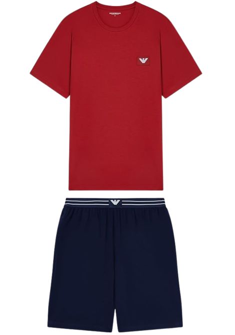 Emporio Armani  Pigiama 2 pezzi in jersey stretch EMPORIO ARMANI | EM000399 AF18884M5131