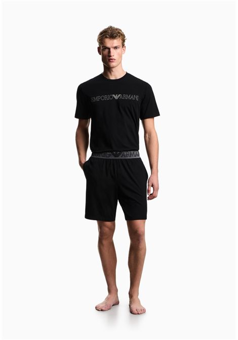 Emporio Armani  Pigiama Megalogo ASV in jersey organico EMPORIO ARMANI | EM000400 AF18890UC001