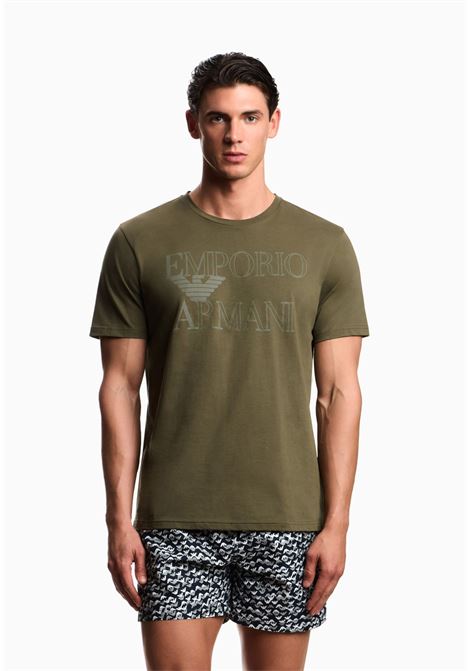 EMPORIO ARMANI  T-Shirt Beachwear Bold Logo EMPORIO ARMANI | EM000574 AF20434U7047