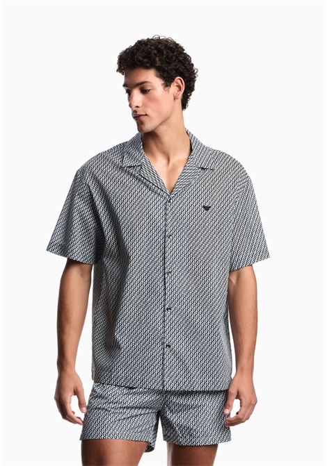 EMPORIO ARMANI  Camicia Beachwear Pattern Mix EMPORIO ARMANI | EM000593 AF20439F0026