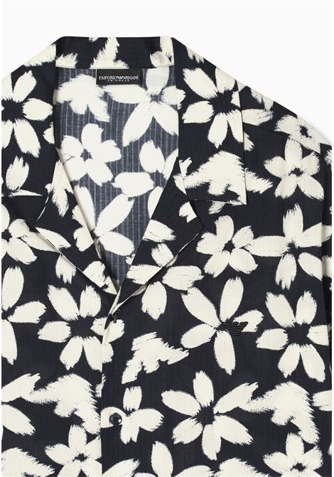 EMPORIO ARMANI  Camicia Beachwear Fantasia Flower Eagle EMPORIO ARMANI | EM000593 AF20443FD074