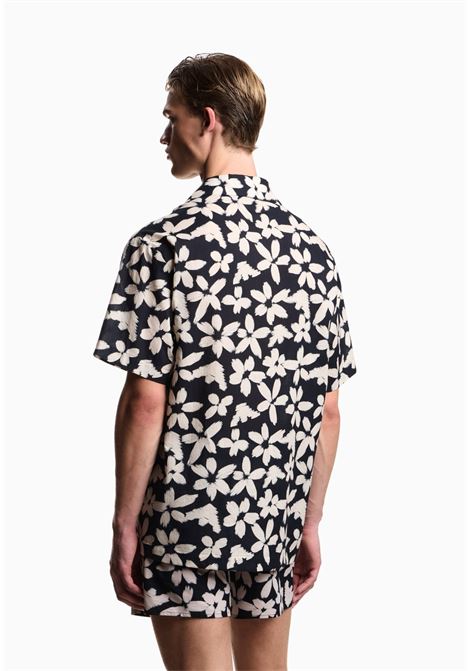 EMPORIO ARMANI  Camicia Beachwear Fantasia Flower Eagle EMPORIO ARMANI | EM000593 AF20443FD074