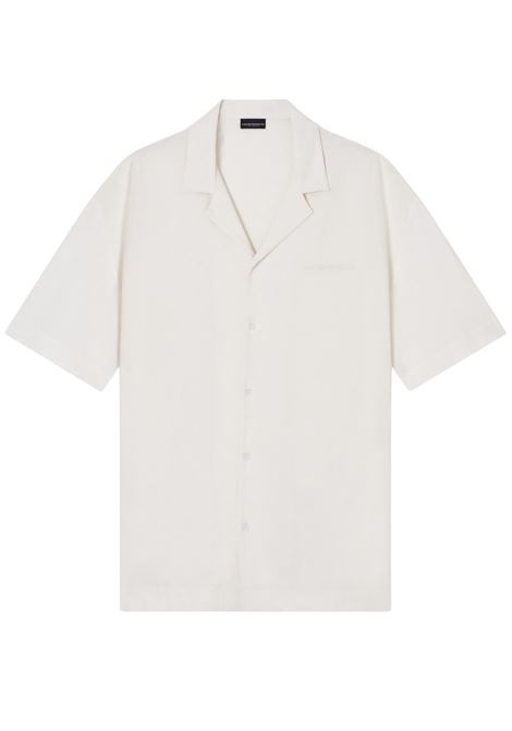 EMPORIO ARMANI  Camicia Beachwear in Misto Lino EMPORIO ARMANI | EM000593 AF20590U0002