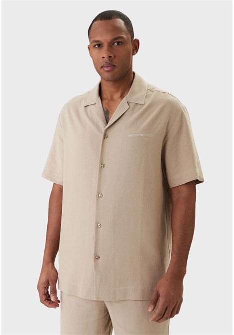 Camicia beachwear in misto lino EMPORIO ARMANI | EM000593 AF20590U6213