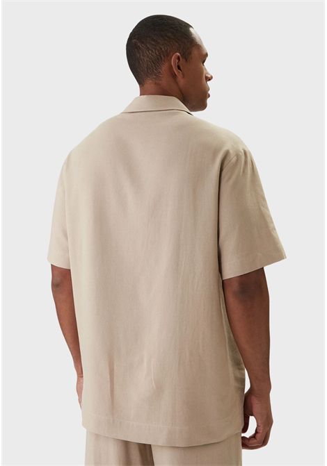 Camicia beachwear in misto lino EMPORIO ARMANI | EM000593 AF20590U6213