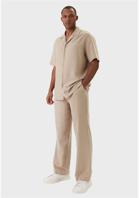 Camicia beachwear in misto lino EMPORIO ARMANI | EM000593 AF20590U6213