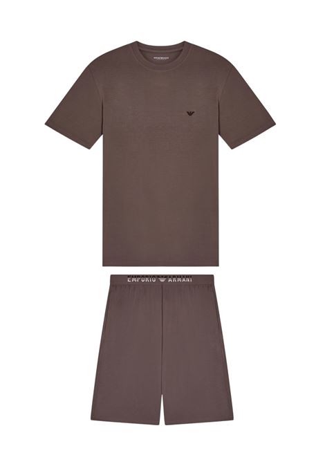 EMPORIO ARMANI  Pigiama con Bermuda in Soft Modal EMPORIO ARMANI | EM000648 AF18894U8081