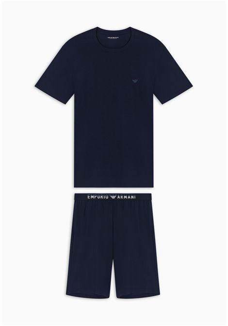 EMPORIO ARMANI  Pigiama con Bermuda in Soft Modal EMPORIO ARMANI | EM000648 AF18894UB102