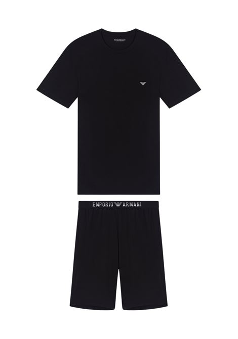 EMPORIO ARMANI  Pigiama con Bermuda in Soft Modal EMPORIO ARMANI | EM000648 AF18894UC001