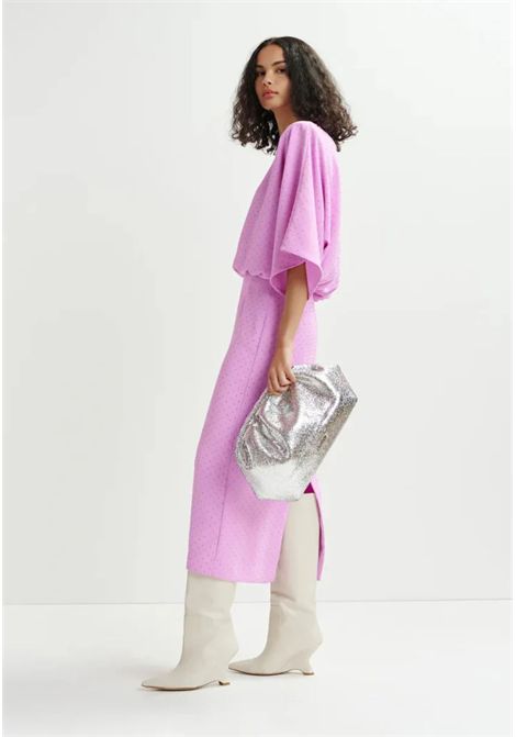 Handsome Strass Midi Dress Essentiel antwerp | HANDSOME RHINESTONEDF21