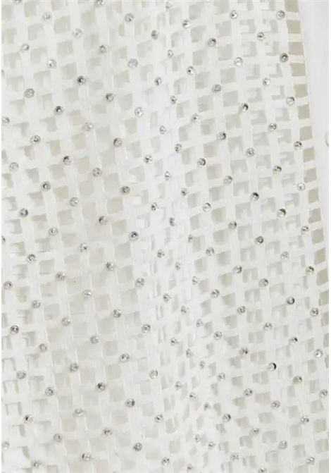 Essentiel Antwerp  Camicia Harness in rete con perline Essentiel antwerp | HARNESS SEQUIN MESHWH00