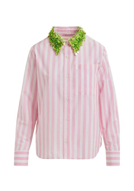 Essentiel Antwerp  Camicia Hashbrown a righe con colletto ricamato Essentiel antwerp | HASHBROWN SEQUIN COLLAR SHIRTH4BA