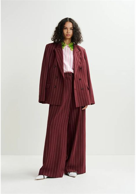 Essentiel Antwerp  Camicia Hashbrown a righe con colletto ricamato Essentiel antwerp | HASHBROWN SEQUIN COLLAR SHIRTH4BA