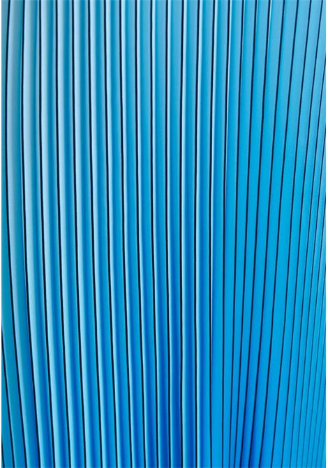 Plissé Slip Dress con sfumatura blu/nero Essentiel antwerp | HAURUS PLEATED MAXIH3AB