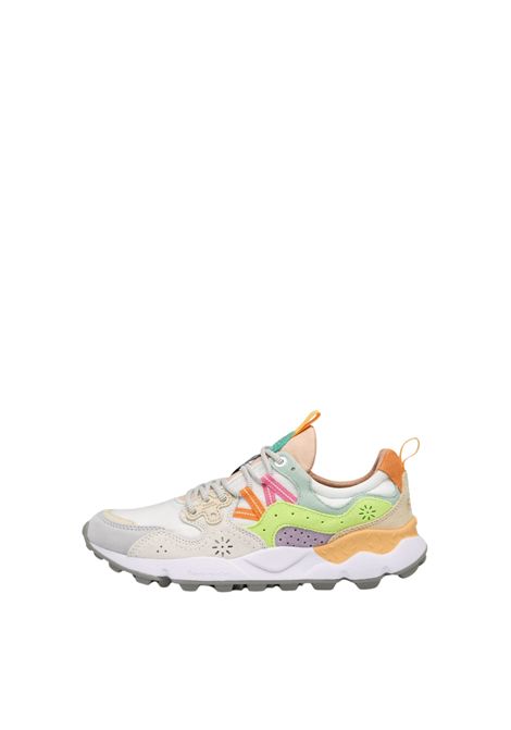Sneaker YAMANO 3 Donna in tessuto tecnico e suede multicolor Flower Mountain | 20178171N21