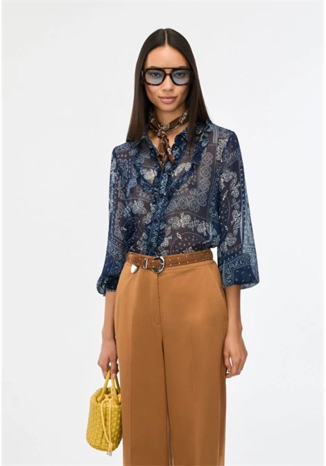 Camicia Stampata iBlues Bluette iBlues | IBLALARICO001