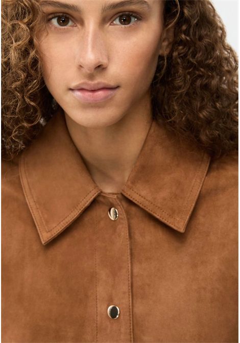 iBlues  Giacca scamosciata in pelle iBlues | IBLCOSETTA002