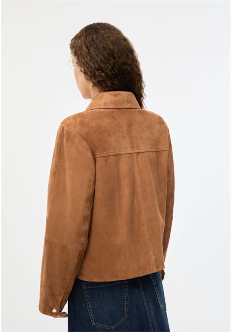 iBlues  Giacca scamosciata in pelle iBlues | IBLCOSETTA002