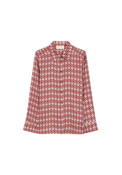 iBlues  Camicia stampata in twill di viscosa iBlues | IBLEDITTO008