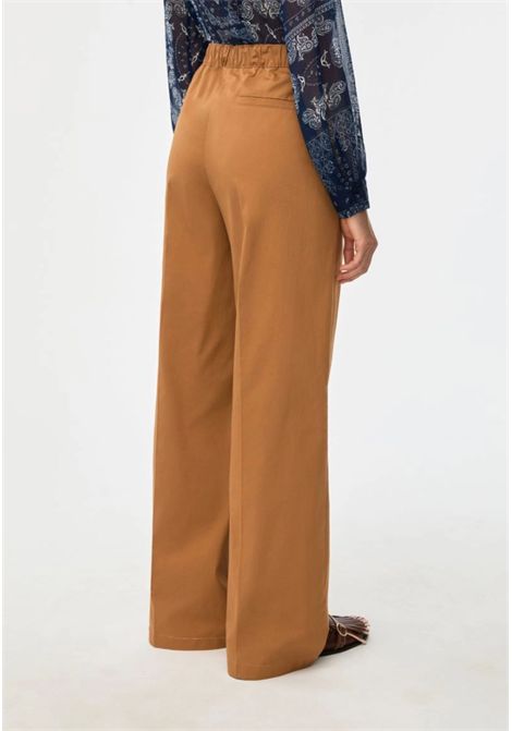 Pantaloni Wide Leg iBlues in Cotone Stretch iBlues | IBLURLO002