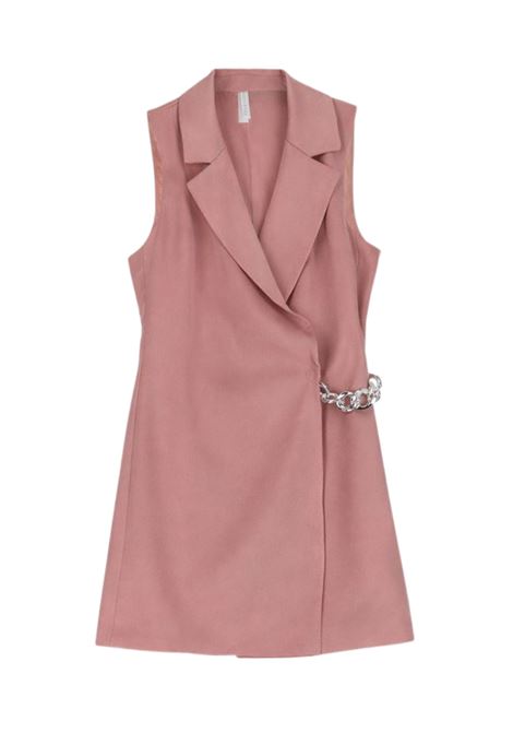 Abito blazer in satin con catena IMPERIAL | AFLJJBAROSA