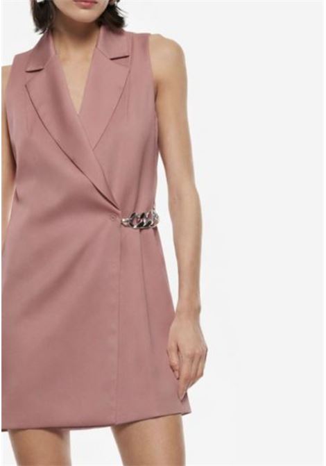 Abito blazer in satin con catena IMPERIAL | AFLJJBAROSA