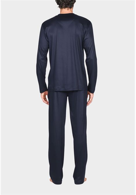 Pigiama Uomo Collo V in Lyocell 100% - Ultra Leggero e Traspirante JULIPET | JAL246103