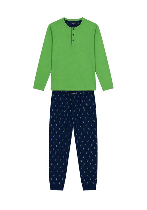 Pigiama Uomo Julipet in Cotone con Pantalone Fantasia JULIPET | JAL686559