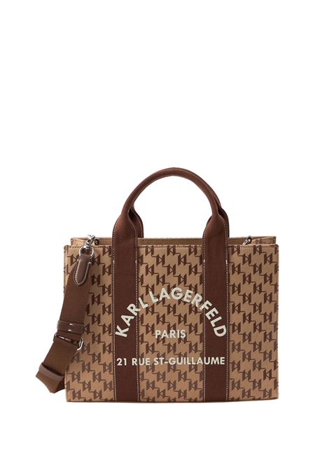 K/Rue St Guillaume Monogram Medium Borsa a Mano KARL LAGERFELD | B1W500212L0