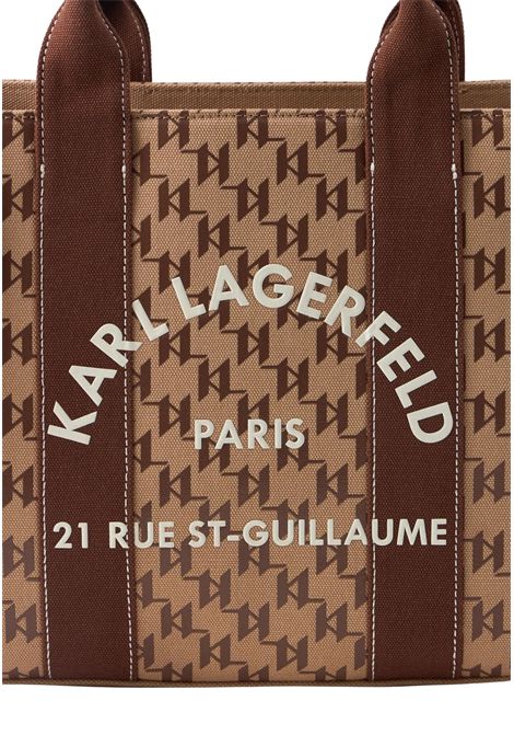 K/Rue St Guillaume Monogram Medium Borsa a Mano KARL LAGERFELD | B1W500212L0