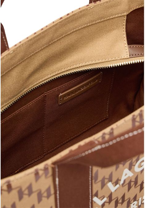 K/Rue St Guillaume Monogram Medium Borsa a Mano KARL LAGERFELD | B1W500212L0