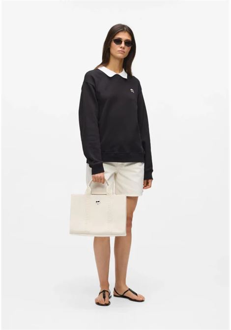 KARL LAGERFELD  Borsa Tote Quadrata con Spilla Ikon Choupette KARL LAGERFELD | B2W50090110