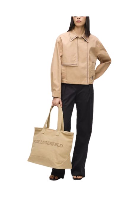 Karl Lagerfeld  Shopper in cotone e cotone riciclato KARL LAGERFELD | B2W500992FT