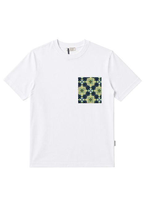T-shirt in cotone con taschino stampato Riviera LA Riviera | FUROREPR14