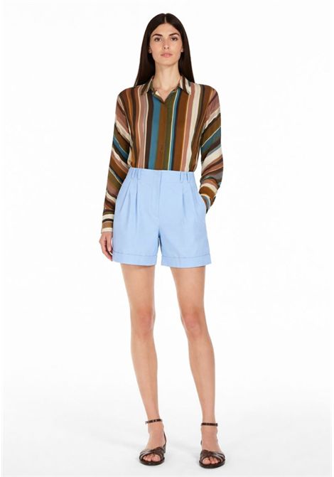 Short Bergen in gabardina di cotone stretch Max Mara Studio | BERGEN023