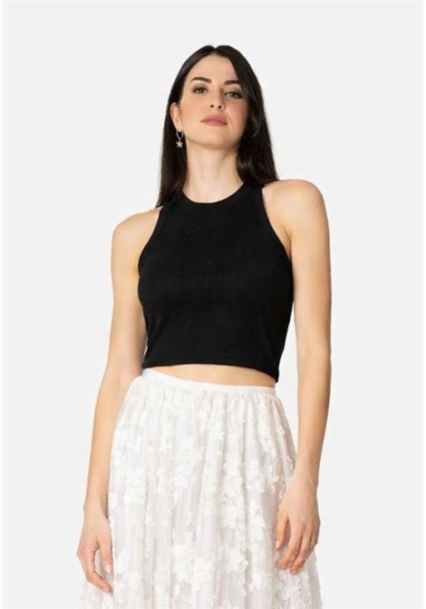 Top cropped a girocollo Max Mara Studio | CRISTIN003