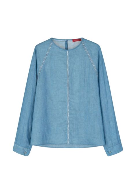 Blusa in garza ramiè Max Mara Studio | EDILE052
