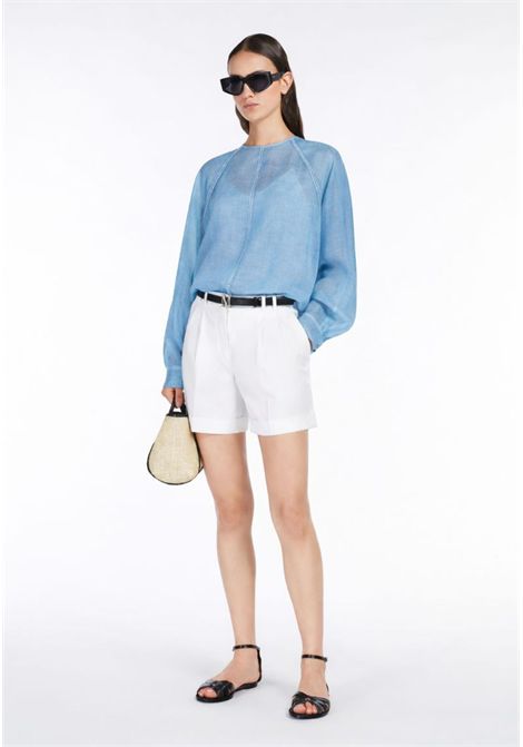 Blusa in garza ramiè Max Mara Studio | EDILE052