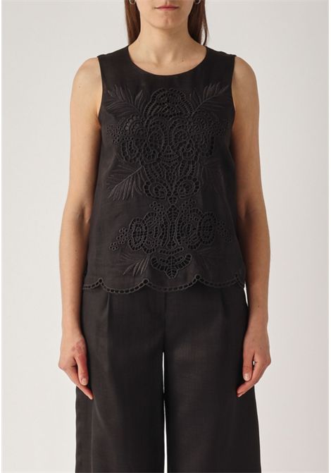 MAX MARA STUDIO  Top donna Efeso in ramiè Max Mara Studio | EFESO003