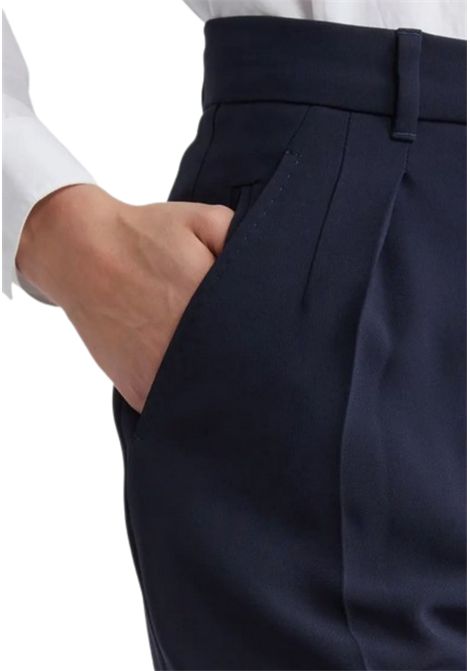 Pantalone Eguale Blu Scuro Max Mara Studio | EGUALE005