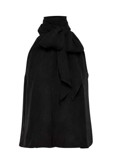 Top Fiore in seta con collo halter Max Mara Studio | FIORE007